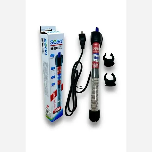 بخاری آکواریوم سوبو 100w مدل HS-100