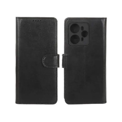 کیف موبایل چرمی مگنتی محافظ لنزدار Vocal V1 / V1 Plus رنگ مشکی