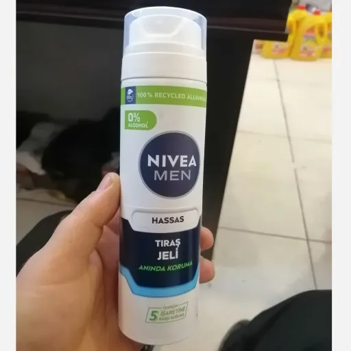 ژل اصلاح نیوآ مدل HASSAS Hizli حجم 200 میلی لیتر