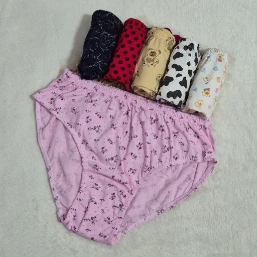 شورت زنانه نخ پنبه سوپر لیفه ای اعلا  سایز 2XL