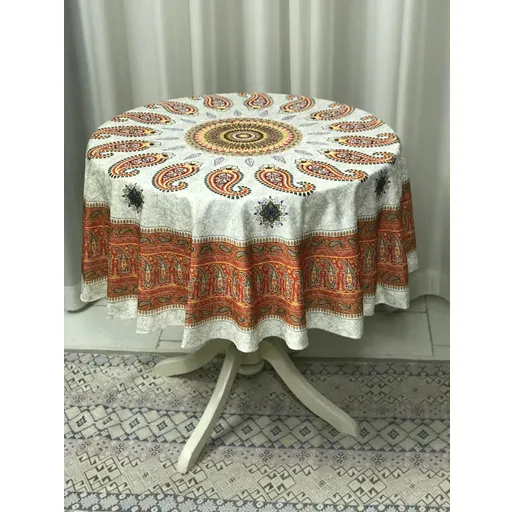 آی گل دایره قطر 100 نارنجی