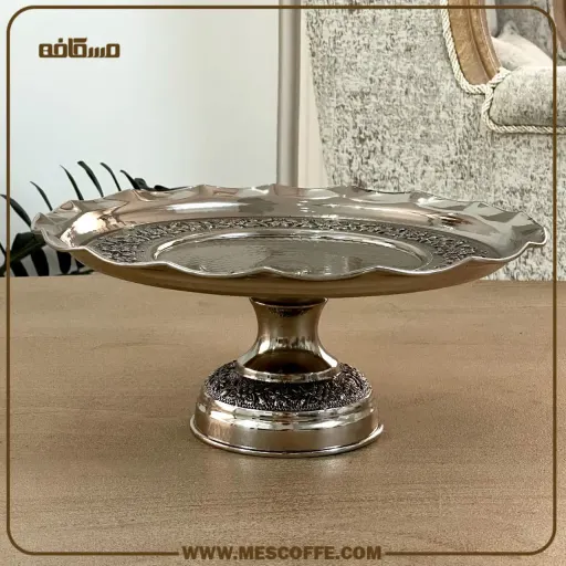 شیرینی خوری مسی کروم(کد1459)