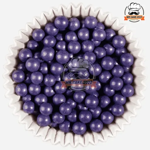 مروارید خوراکی بنفش 40 گرمی