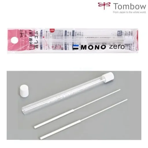 یدک پاک کن اتودی 2.3 تومبو Tombow MONO Zero بسته 2 عددی