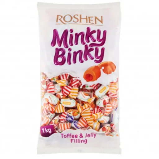 شکلات های روشن ROSHEN اوکراین حجم 1000 گرم