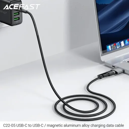 کابل تبدیل USB-C به MAG3 USB-C ایس فست مدل C22-05 طول 1.2