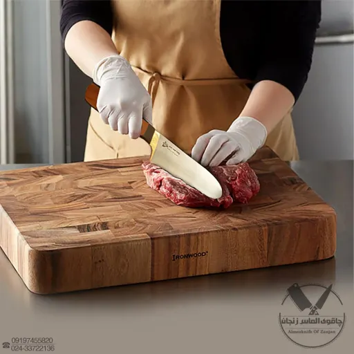 چاقوی قصابی تمام استیل مدل03