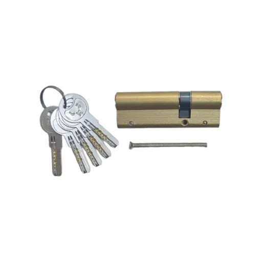 سیلندر سوئیچی 9 سانت کلید کامپیوتری برند ال ام اس  طلاییLMS