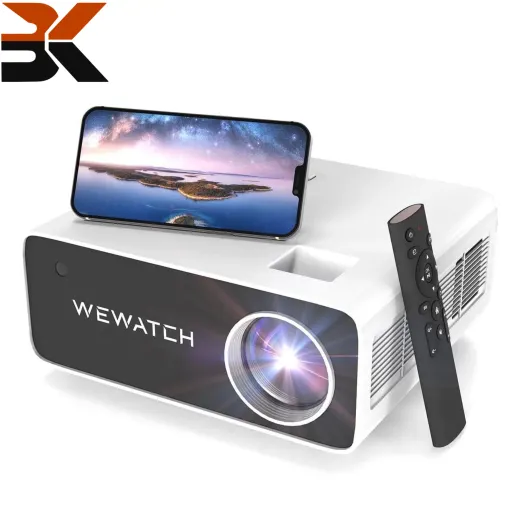 ویدیوپروژکتور هوشمند اندروید برند WEWATCH V51 PRO