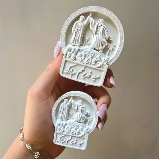 قالب سیلیکونی غدیر خم (یاعلی) سایزبندی 6 سانت