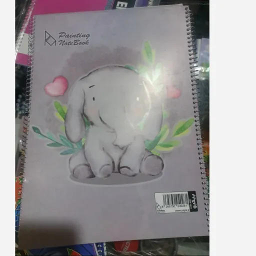 دفتر نقاشی سایز فیلی (دفترچه طراحی) بزرگ