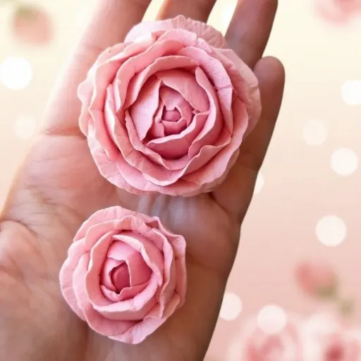 قالب سیلیکونی گل رز جدید سایز کوچک