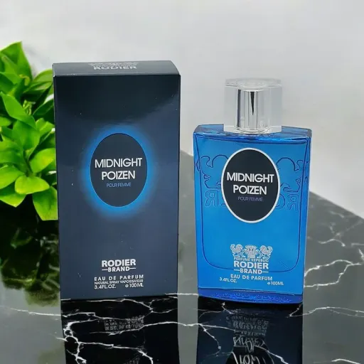 ادوپرفیوم زنانه رودیر مدل MIDNIGHT POIZEN با رایحه شیرین حجم 100 میلی لیتر