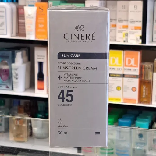 کرم ضدآفتاب آقایان SPF40 سینره