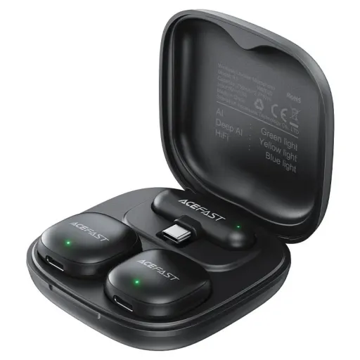 ست میکروفن بی سیم ایس فست مدل R1 با درگاه اتصال Type C