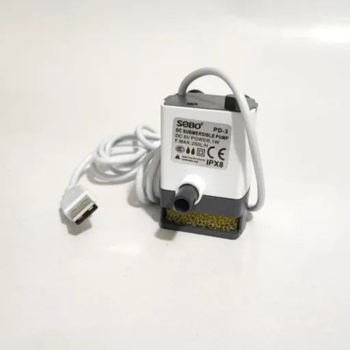واتر پمپUSBسنسور دار اکواریوم سوبو مدل PD-3 