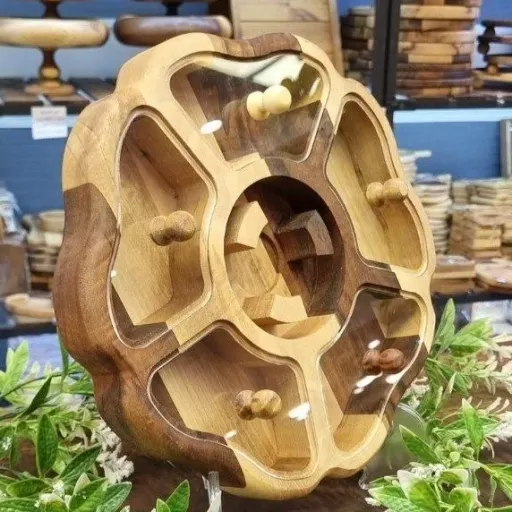 جعبه پذیرایی طرح گل وارمردار