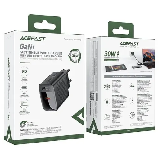 شارژر دیواری ACEFAST مدل A102 (30 وات)