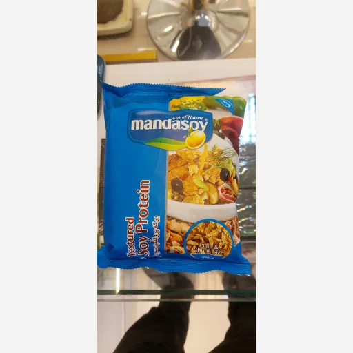 برگه پروتئین سویا درشت