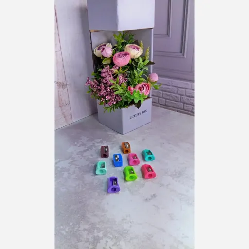 مداد تراش رنگی چند مدل