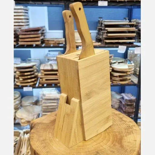 استند چاقو چوبی