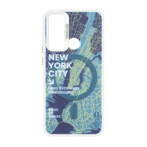 قاب مگ سیف SO COOL طرح New York شیائومی مدل Xiaomi Redmi Note 8