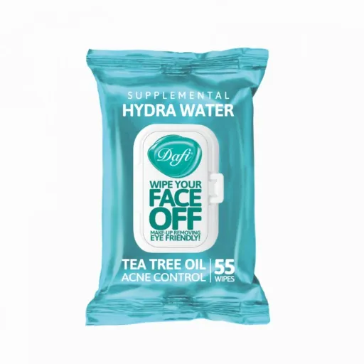 دستمال مرطوب درب دار دافی مدل HYDRA WATER بسته 55 عددی