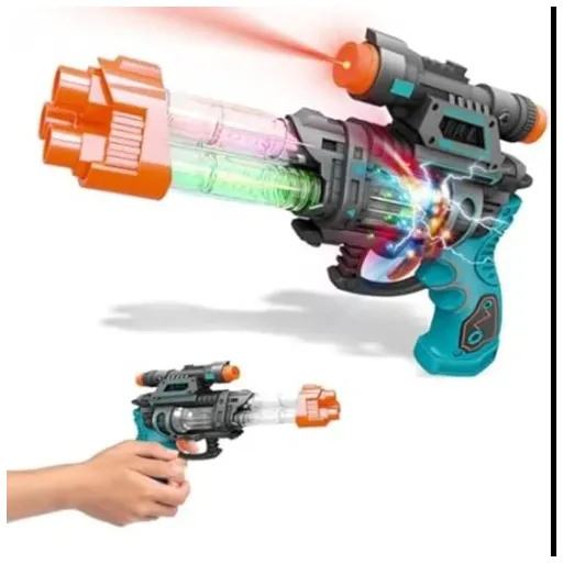 تفنگ موزیکال چراغدار DongFa Toys 26218B  اسباببازی موزیکال خردسالان