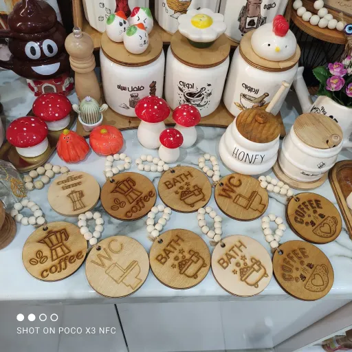 نشانگر مهره دار چوبی طرح خاص و زیبا 