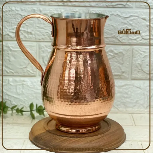 پارچ آب مسی(مدل چکشی/ کد 230)