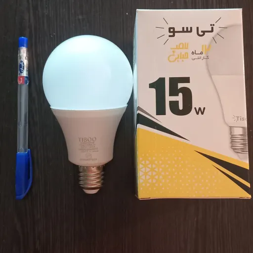 لامپ کم مصرف 15 وات رنگ سفید