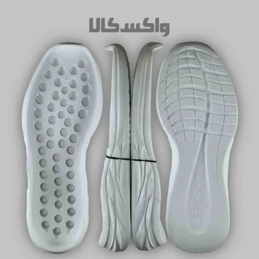 زیره کتانی مردانه اسپرت سفید سایز 45