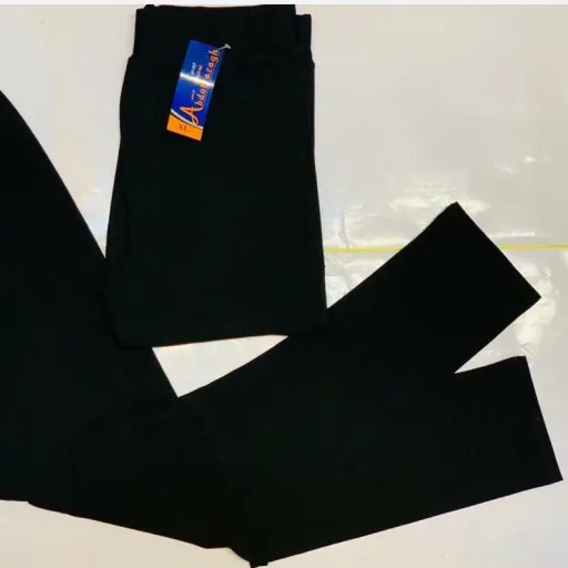 شلوار ساپورتی مشکی تیپ کش اعلاء سایز 4XL