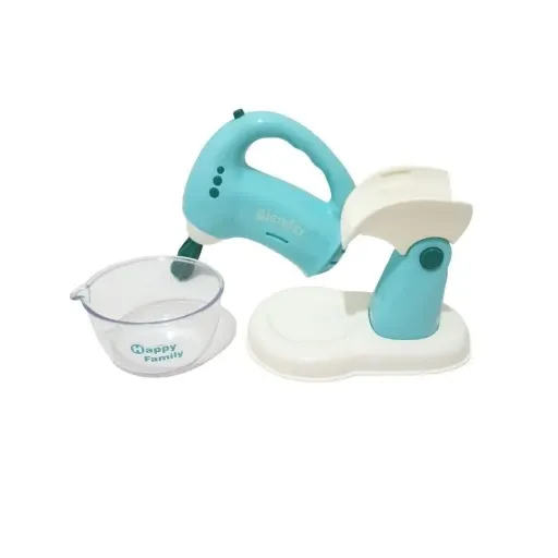 میکسر و همزن موزیکال چراغدار YIHUT TOYS مدل LS820Q23-6 رنگ آبی