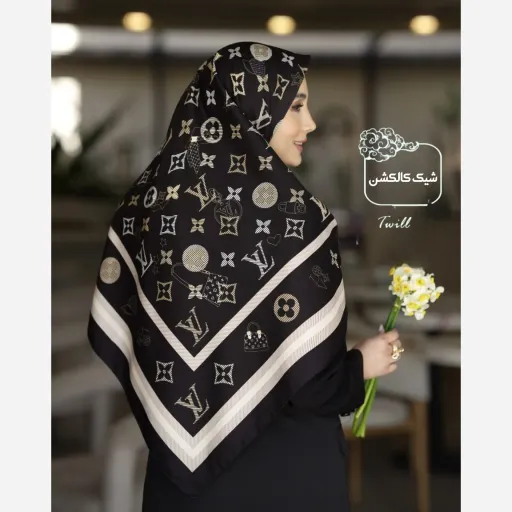 روسری ابریشم توییل الویتونه