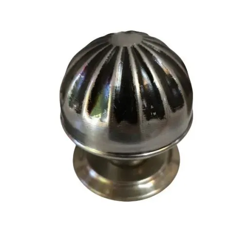 دستگیره تک پیچ طرح گل رنگ کروم
