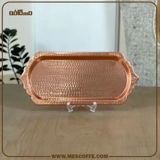 سینی رولت خوری مسی نانو شده(کد1818)