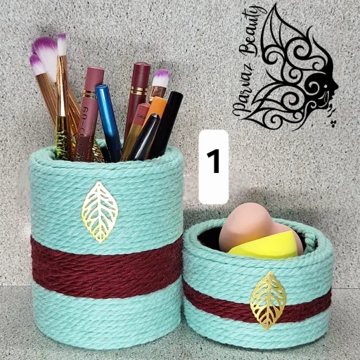 ست رو میزی آرایشی و تحریر طرح 1 شماره 3