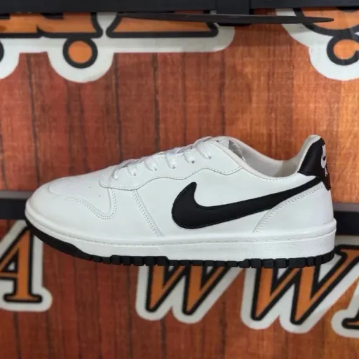 نایک ایر سفید مشکی مردانه NIKE AIR سایز 43