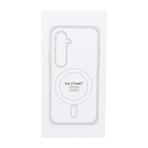قاب مگ سیف شفاف با قابلیت شارژ MagSafe سامسونگ Samsung Galaxy Z Fold 7 (پک دار)