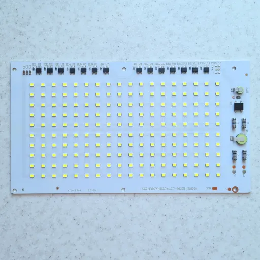چیپ ال ای دی 150 وات ماژول دی او بی پرژکتوری بلالی 220 ولت رنگ مهتابی   chip led cob 150w 220v  