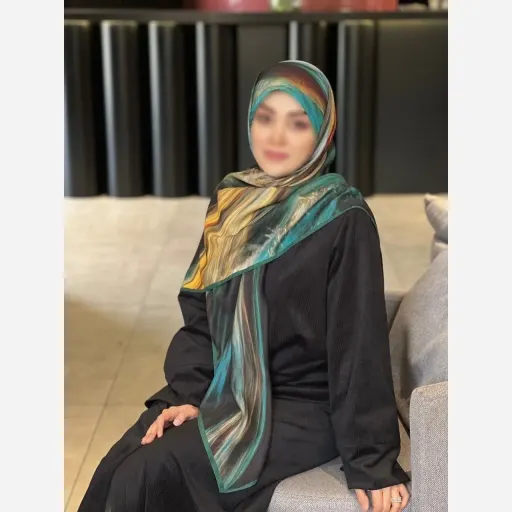 روسری نخی قواره 140 سی تو کد x308