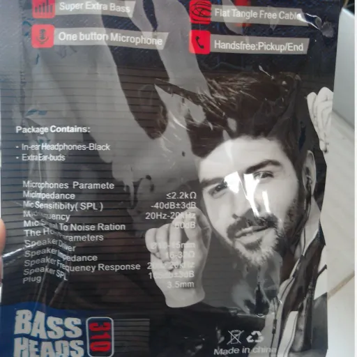 هندزفری اقتصادی bass heads 310