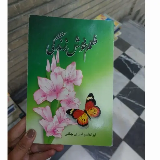 کتاب طعم خوش زندگی(ابوالقاسم امیری چگنی) دست دوم  . نو دست دوم