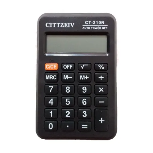 ماشین حساب جیبی GITTZEIV مدل CT-210N