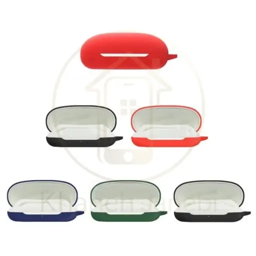 کاور محافظ سیلیکونی هندزفری شیائومی Xiaomi 1More Comfobuds Earphone Silicone Case رنگ آبی تیره