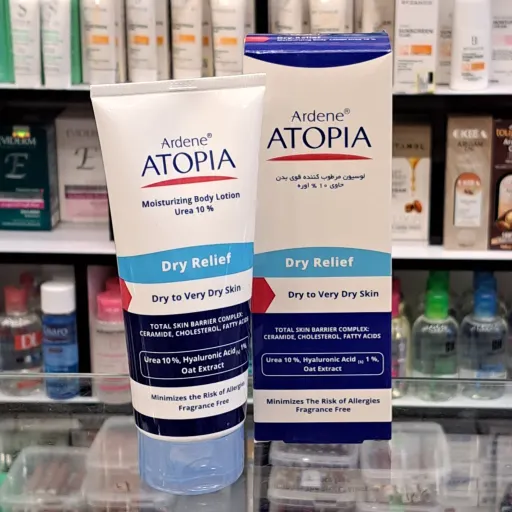 لوسیون مرطوب کننده قوی بدن Dry Relief اوره 10 درصد آردن اتوپیا