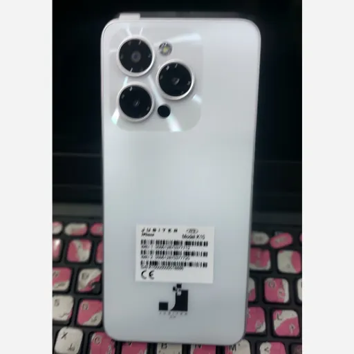 گوشی ژوبیتر K10 رنگ سفید جذاب رنگ زرد