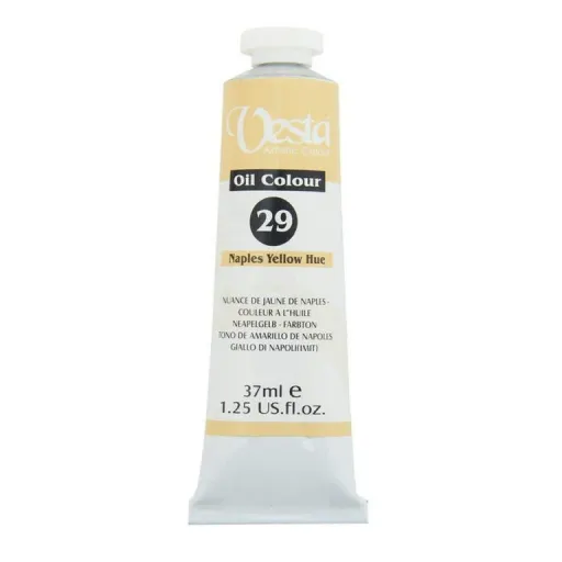 رنگ روغن وستا Naples Yellow Hue 29 حجم 37 میل