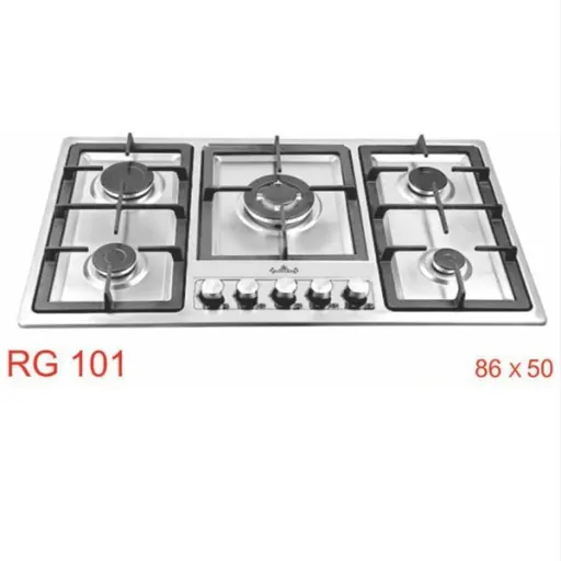 اجاق گاز صفحه ای استیل رهام مدل RG101